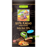Ciocolata Amaruie 90% Cacao si Zahar de Cocos Vegana Ecologica/Bio 80g