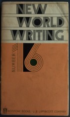 NEW WORLD WRITING 1960:Thomas Pynchon/Kingsley Amis/Diana Butler:Nabokov's Lolita Lepidoptera+