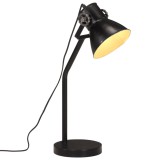 VidaXL Lampă de birou 25 W, negru, 17x17x60 cm, E27