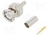Conector BNC, 50&Omega;, tata, aurit, AMPHENOL - 031-320-RFX