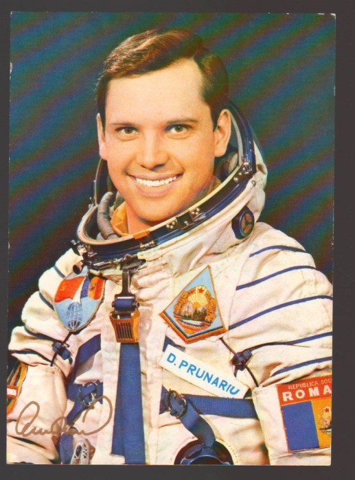 CPIB 24399 CARTE POSTALA - PRIMUL COSMONAUT ROMAN, DUMITRU PRUNARIU, NECIRCULATA, 1981