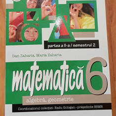 Matematica - algebra, geometrie clasa a VI de Dan Zaharia partea II