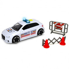 Masina de Politie Dickie Toys Audi RS3 cu Accesorii foto