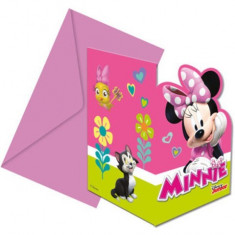 Invitatii pentru petrecere Minnie Mouse foto