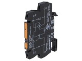 Releu interfață SPST-NO 24VAC 0,1A 5-48VDC WEIDM&Uuml;LLER pentru șină DIN