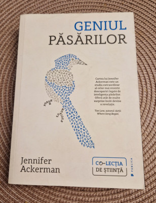 Geniul pasarilor Jennifer Ackerman foto