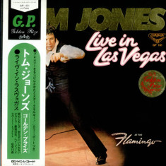 Vinil "Japan Press" Tom Jones – Live In Las Vegas ‎(VG)