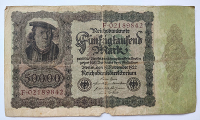 Germania - 50000 Mark 1922 - L2 foto