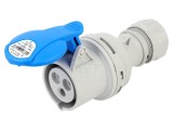 Conector alimentare AC trifazate 16A, 230VAC, IP54 - SEZ DK