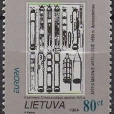 Lituania 1994 - Europa-cept 1v.neuzat,perfecta stare(z)