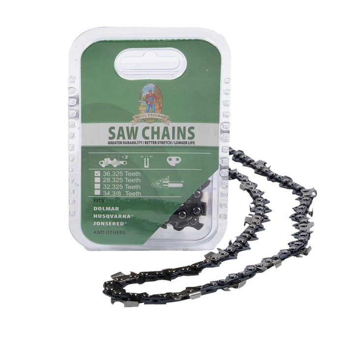 Lant drujba Micul Padurar, lungime 18'', pas 0.325'', grosime 1.5mm, 72 pinteni, 36 dinti, full chisel FarmGarden AgroTrade