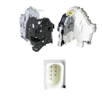 Broasca usa, incuietoare Audi A1 (8X), 04.2010-11.2014, A3 (8v), 06.2012-11.2014, TT (8s), 08.2014-11.2014, usa fata, partea Dreapta, cod 8X1837016 foto