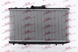 Radiator Toyota Corolla 92-97, motor: 1.5, 688x350x16, SRLine, Aluminiu/ Plastic brazat, 1640015510; 1640015511