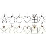 Cumpara ieftin Decoratiune - Iron Figurine - Gold, Black - mai multe modele | Kaemingk