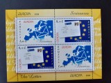 2008 - Romania - Europa 2008 - Scrisori - blocuri