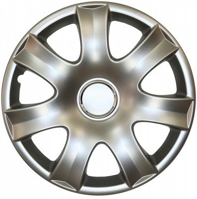 Capace roata 14 inch tip Peugeot, culoare Silver 14-223 Kft Auto foto