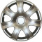 Set capace roti 14 inch tip Peugeot, culoare Silver 14-223