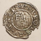 Ungaria Denar Argint 1588 Rudolf II - Moneda Veche Argint