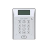 Cititor standalone cu tastatura si card proximitate Hkvision DS-K1T802E, suporta, HIKVISION