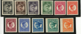 1930 , Lp 86 d , Carol I ( uzuale ) , filigran PTT , serie nedantelata - MNH