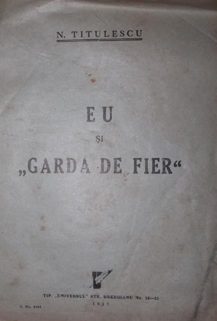 EU SI GARDA DE FIER