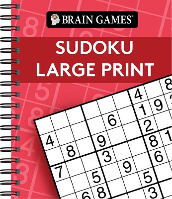Brain Games Large Print Sudoku foto