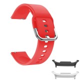 Curea din silicon compatibila cu Samsung Galaxy Watch8 Classic 46mm, Candy Red