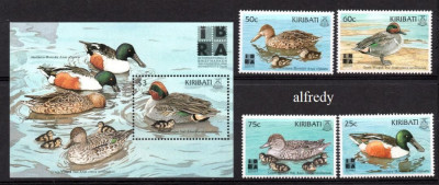 KIRIBATI 1999, Fauna, Pasari, serie neuzata, MNH foto