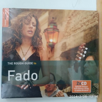 -Y- CD ORIGINAL THE ROUGH GUIDE TO FADO ( STARE M ) SIGILAT 2 CD foto