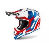 Casca Airoh Aviator ACE Trick Blue-Red