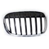 Grila radiator, masca fata Bmw X1 (F48), 06.2015-, parte montare partea dreapta, neagra, cu rama cromata, 20X305-2, Aftermarket, Rapid