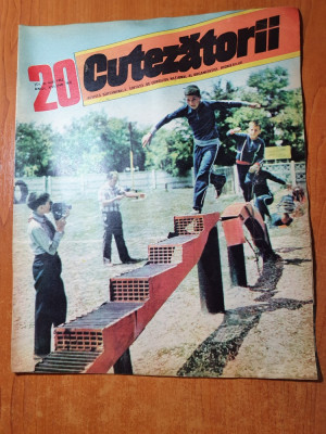 revista pentru copii - cutezatorii 20 mai 1982 foto