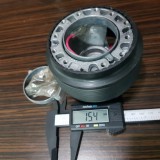 Butuc Volan Universal 15.4mm, 30 Dinti, Compatibil Volan Sport Tuning