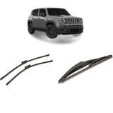 Cumpara ieftin Set 3 stergatoare JEEP RENEGADE VAN (BU, B1) din 2014-2018, pentru parbriz si luneta fata si spate auto, Bosch Twin-Aerotwin, din cauciuc siliconat re