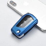 Husa TPU Cheie Briceag Toyota Albastra AutoProtect KeyCars