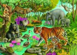 Puzzle 60 piese - Padure in India | Ravensburger