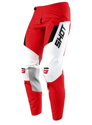 Pantaloni Enduro MX Shot Chase Red foto