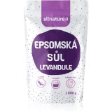 Allnature Epsom salt Lavender saruri de baie 1000 g