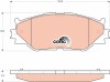 TRW GDB3410 COTEC set placute frana,frana disc