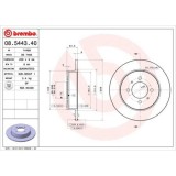Set discuri frana Nissan 100nx (B13), Almera 1 (N15), Almera 1 Hatchback (N15), Sunny 3 Hatchback (N14), Sunny 3 Liftback (N14), punte spate, 258x9,