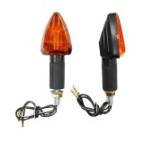 Set semnalizari 12V 21W BAY9S brat lung prindere M8 culoare negru Cod Produs: MX_NEW 7050966MA