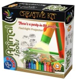 Joc creativ - Proiector figurine de animale | D-Toys