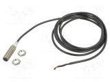Senzor inductiv OMRON M12 0-8mm 12-24V PNP NO IP67 200mA cablu 2m