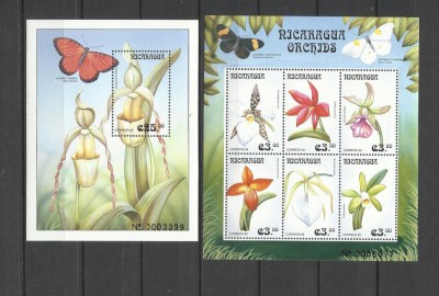 NICARAGUA 1999 FLORI ORHIDEE foto