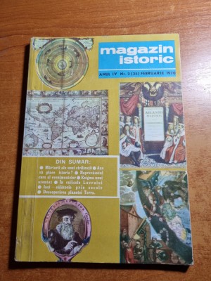 revista magazin istoric februarie 1970 foto