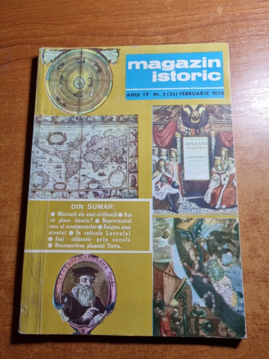 revista magazin istoric februarie 1970
