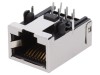 Soclu RJ45 Cat 5e Ecranat Profil Jos Aurit