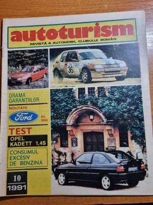 autoturism octombrie 1991-opel kadett,oltcit intretinere,senna,raliul olteniei foto
