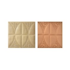 Tapet 3D autoadeziv, design floral, 1 cm grosime foto