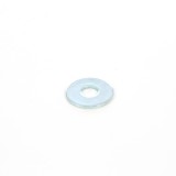 Saiba plata din otel zincat alb, DIN522C, M10 x 24 x 2.5 mm